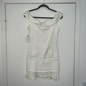 Stone Cold Fox White Hepburn Dress